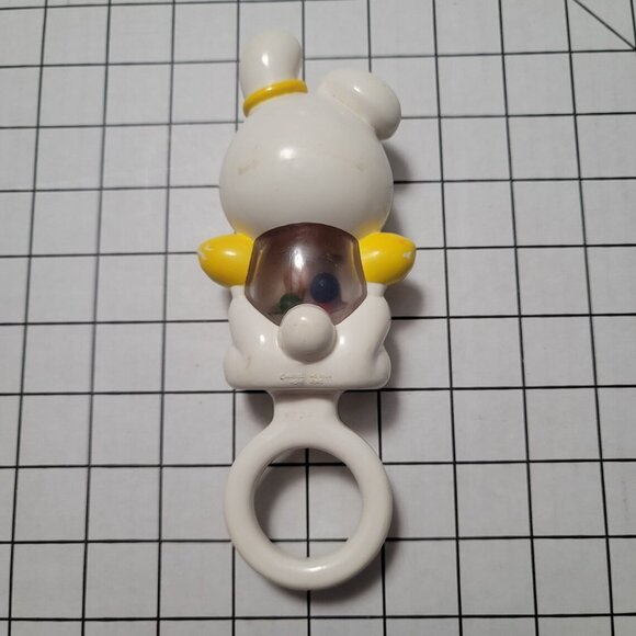 Angel‎ Bunny Baby Rattle Toy, Vintage, 7" - Picture 4 of 9
